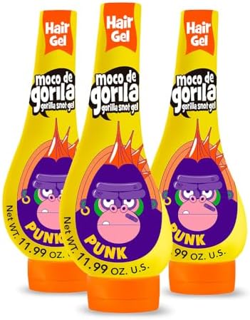 Punk yellow squeeze bottle, 11.99 oz, pack of 3
